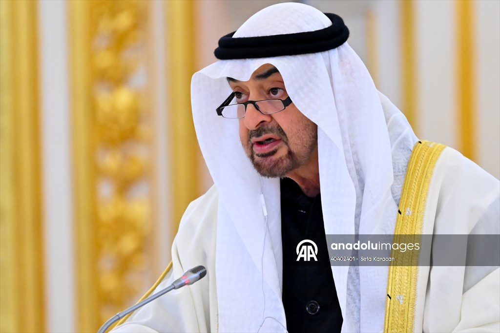 Rusya Devlet Başkanı Putin ile BAE Devlet Başkanı Al Nahyan Moskova’da Görüştü