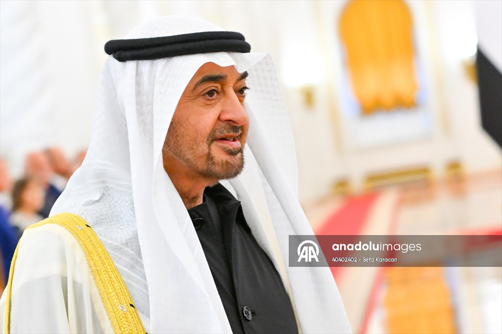 Rusya Devlet Başkanı Putin ile BAE Devlet Başkanı Al Nahyan Moskova’da Görüştü