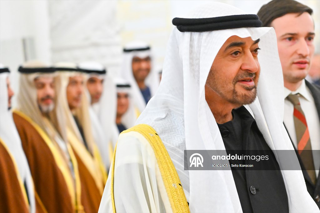 Rusya Devlet Başkanı Putin ile BAE Devlet Başkanı Al Nahyan Moskova’da Görüştü