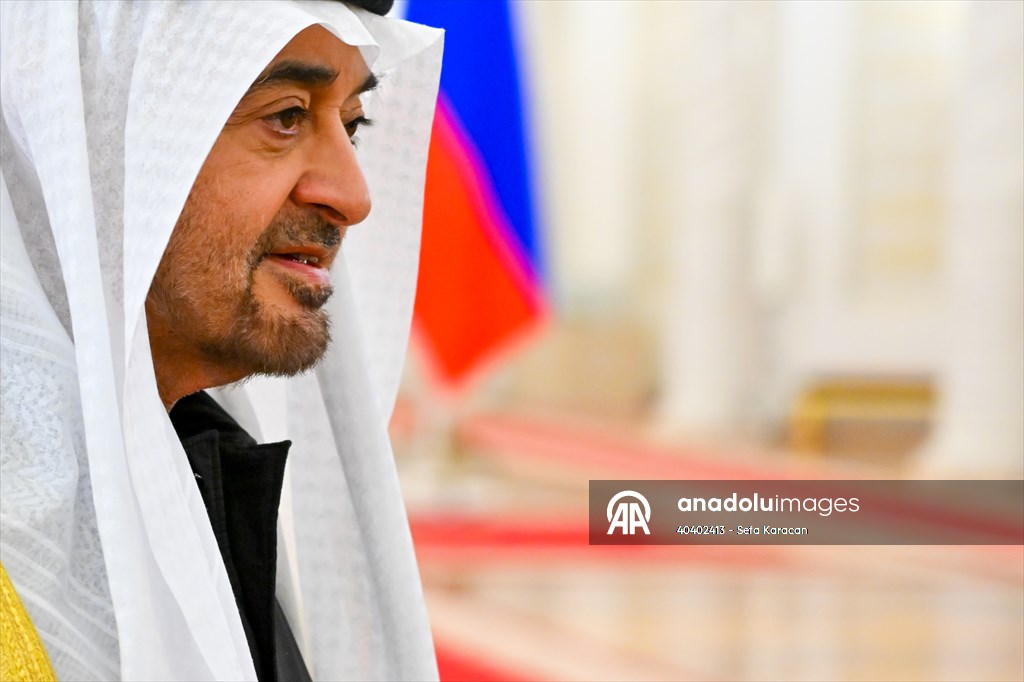 Rusya Devlet Başkanı Putin ile BAE Devlet Başkanı Al Nahyan Moskova’da Görüştü