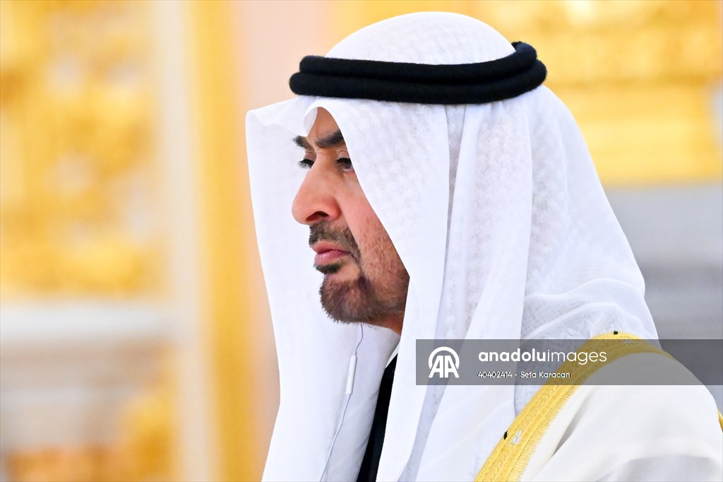 Rusya Devlet Başkanı Putin ile BAE Devlet Başkanı Al Nahyan Moskova’da Görüştü