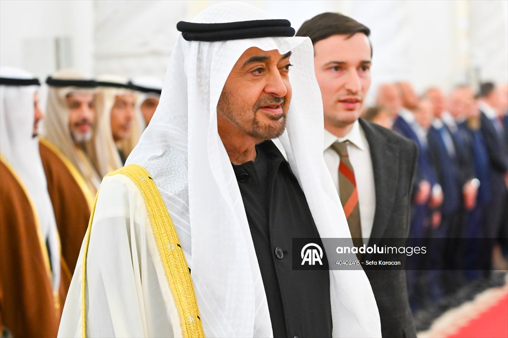 Rusya Devlet Başkanı Putin ile BAE Devlet Başkanı Al Nahyan Moskova’da Görüştü