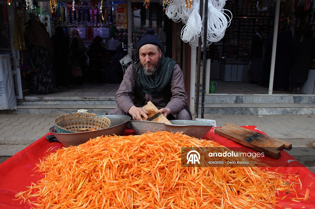 Daily life in Jowzjan as residents flock to bazaar