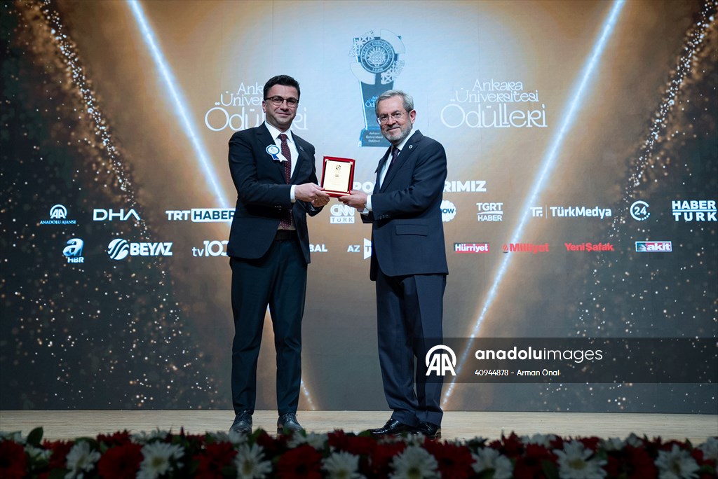 'Ankara Üniversitesi Ödülleri' sahiplerini buldu