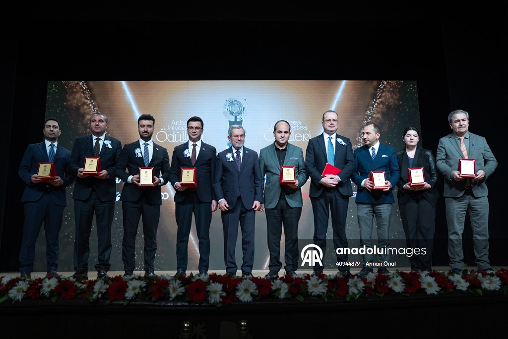 'Ankara Üniversitesi Ödülleri' sahiplerini buldu