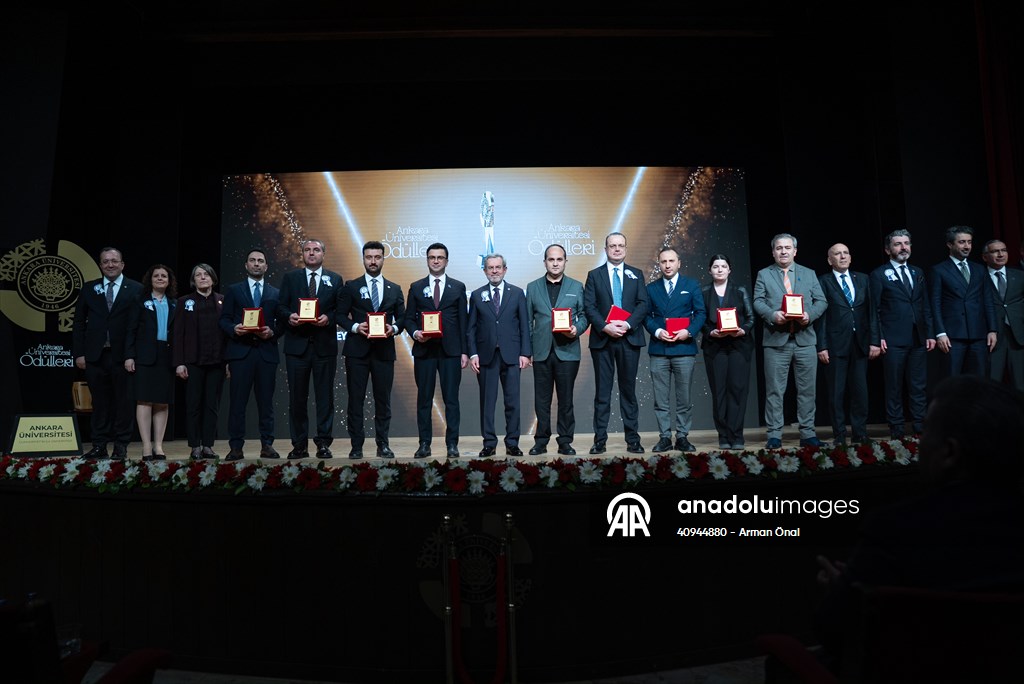 'Ankara Üniversitesi Ödülleri' sahiplerini buldu
