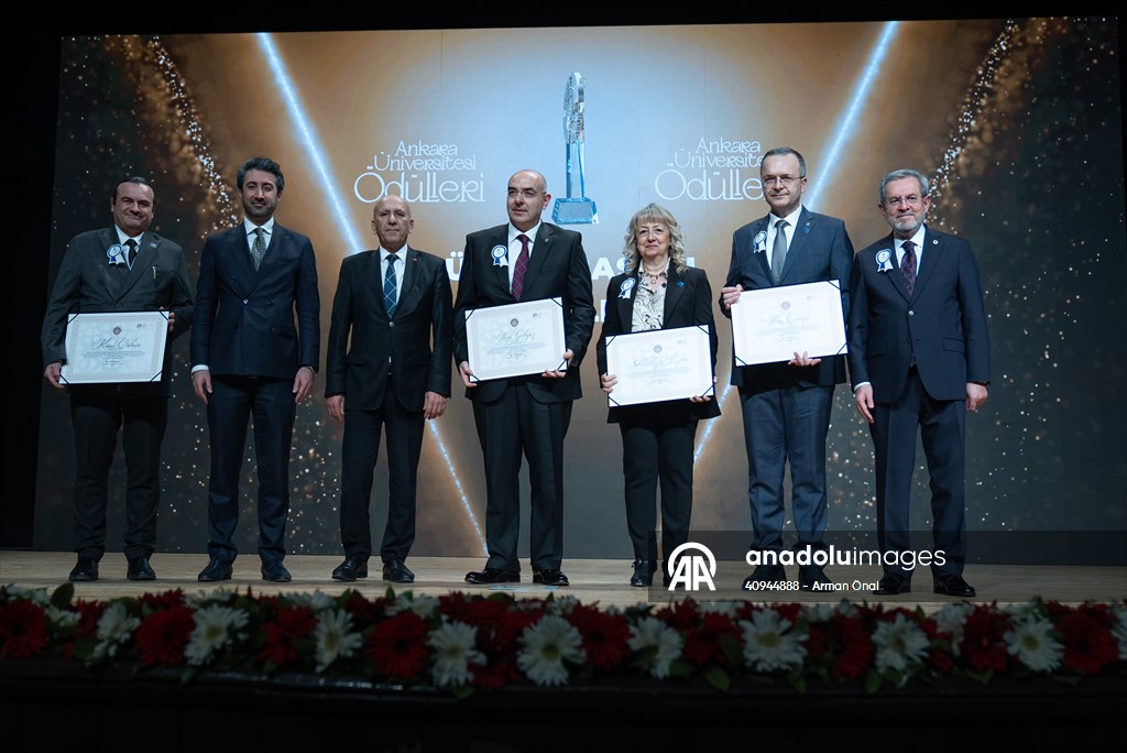 'Ankara Üniversitesi Ödülleri' sahiplerini buldu