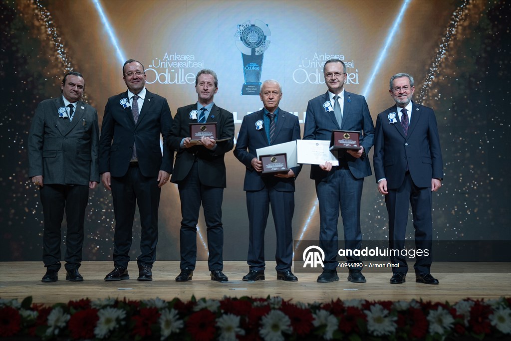 'Ankara Üniversitesi Ödülleri' sahiplerini buldu