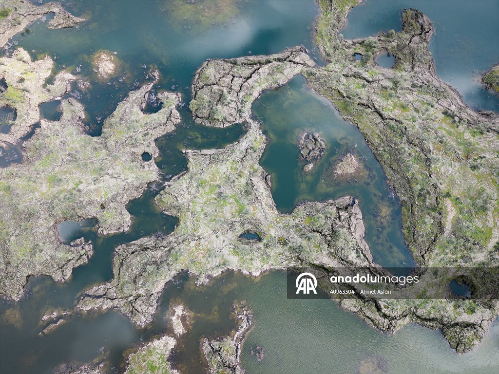 Haydarlar Gölü yağışlarla yeniden canlandı