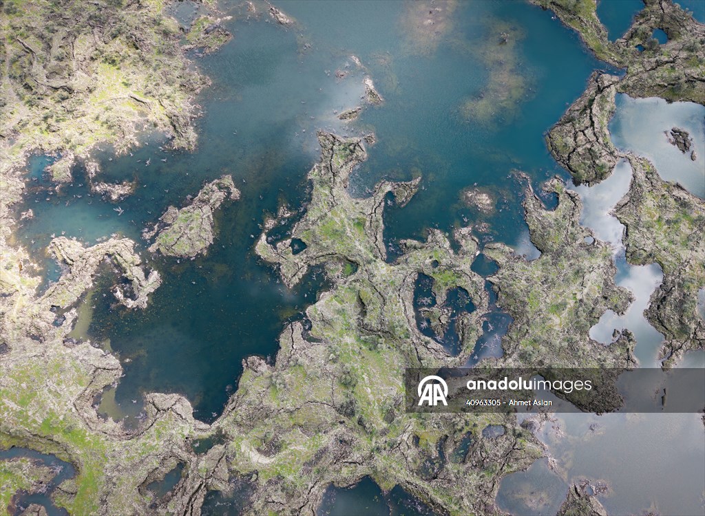 Haydarlar Gölü yağışlarla yeniden canlandı