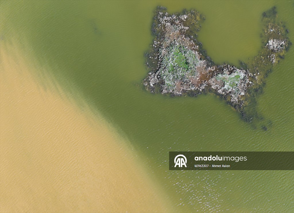 Haydarlar Gölü yağışlarla yeniden canlandı
