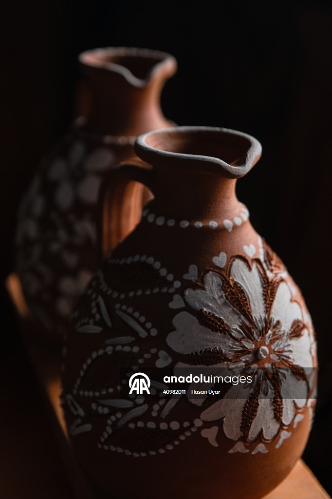 Karacasu’da çömlekçilik geleneği sürdürülüyor