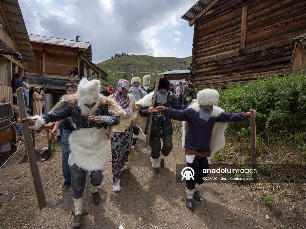 Artvin'de asırlık gelenek 'Berobana' Şavşat'ta yaşatılıyor