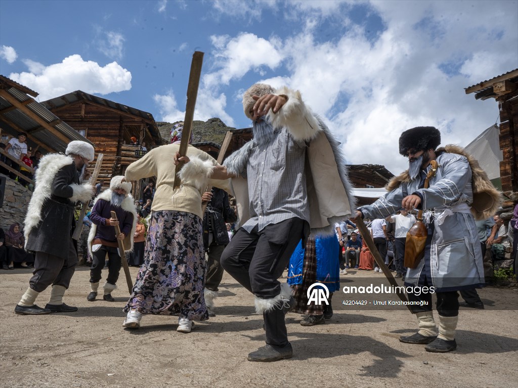 Artvin'de asırlık gelenek 'Berobana' Şavşat'ta yaşatılıyor