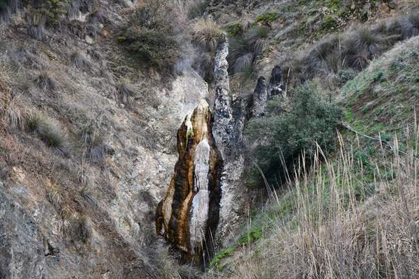 Ulus Dağı eteklerindeki eski yerleşim bölgesi ve termal kaynak turizme kazandırılacak