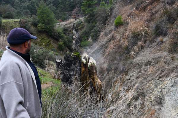 Ulus Dağı eteklerindeki eski yerleşim bölgesi ve termal kaynak turizme kazandırılacak