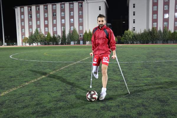 Emin Tiryaki, Ampute Milli Futbol Takımı'nda kalıcı olmak istiyor: