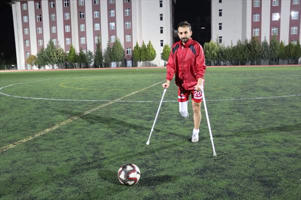 Emin Tiryaki, Ampute Milli Futbol Takımı'nda kalıcı olmak istiyor: