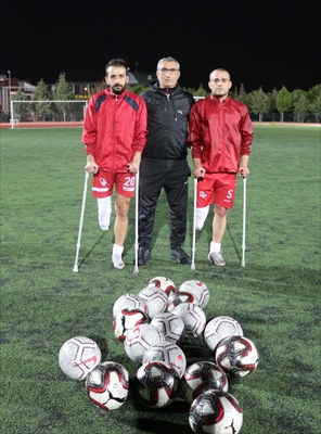 Emin Tiryaki, Ampute Milli Futbol Takımı'nda kalıcı olmak istiyor: