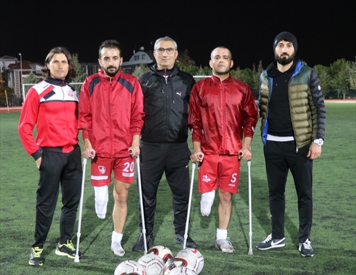 Emin Tiryaki, Ampute Milli Futbol Takımı'nda kalıcı olmak istiyor: