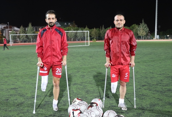 Emin Tiryaki, Ampute Milli Futbol Takımı'nda kalıcı olmak istiyor: