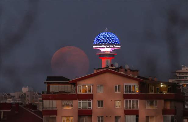 Full moon in Ankara​​​​​​​​​​​​​​