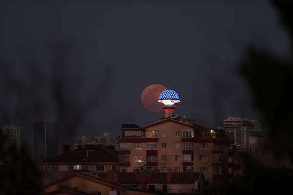 Full moon in Ankara​​​​​​​​​​​​​​