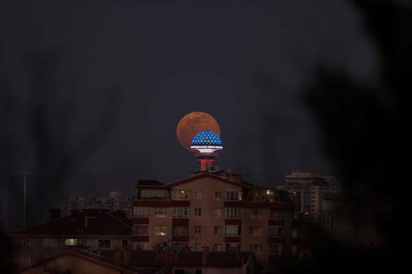 Full moon in Ankara​​​​​​​​​​​​​​