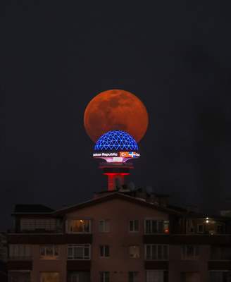 Full moon in Ankara​​​​​​​​​​​​​​