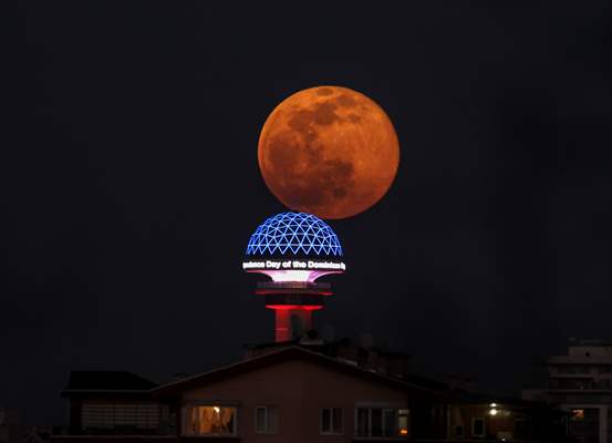 Full moon in Ankara​​​​​​​​​​​​​​