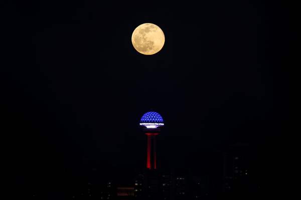 Full moon in Ankara​​​​​​​​​​​​​​