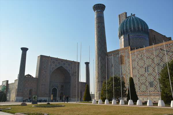 Türkiye'nin Özbekistan'da ilk başkonsolosluğunu açacağı Semerkant'ta Türk-İslam medeniyetinin önemli eserleri bulunuyor