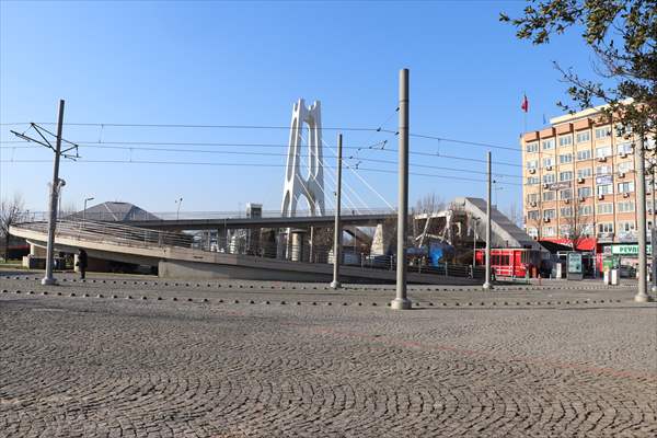 Kocaeli'de cadde ve sokaklarda sessizlik hakim