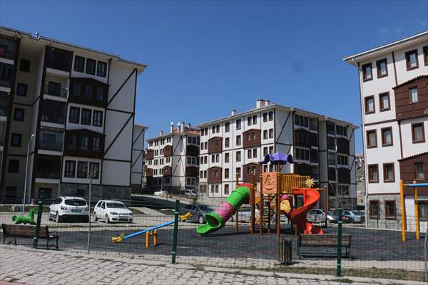 Mudurnu'da cadde ve sokaklarda sessizlik hakim