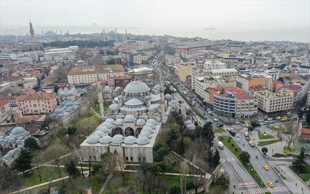 Masterpieces of Sinan the architect in Istanbul