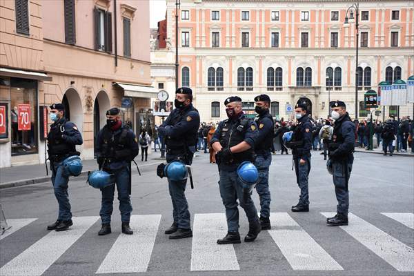Draghi government protested in Italy over Covid-19 measures