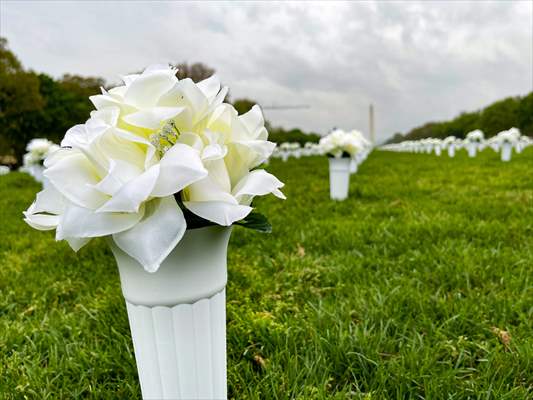 The Gun Violence Memorial On National Mall To Remember Victims Of Gun Violence