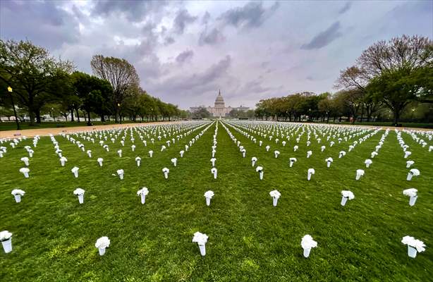 The Gun Violence Memorial On National Mall To Remember Victims Of Gun Violence