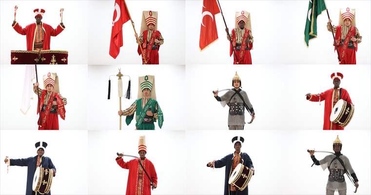 Mehter team formed with 33 students from 25 different countries