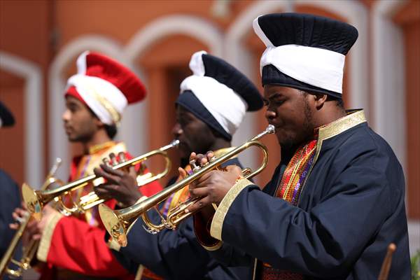 Mehter team formed with 33 students from 25 different countries