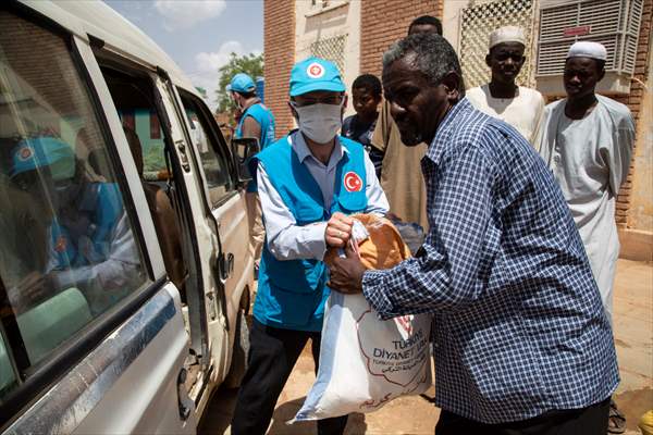 TDV'den Sudan'da ihtiyaç sahibi ailelere gıda yardımı