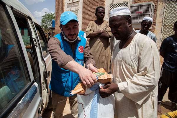 TDV'den Sudan'da ihtiyaç sahibi ailelere gıda yardımı