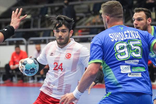 Slovenia v Turkey - Men’s Handball 2022 European Championships Qualification