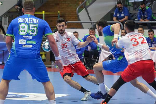 Slovenia v Turkey - Men’s Handball 2022 European Championships Qualification