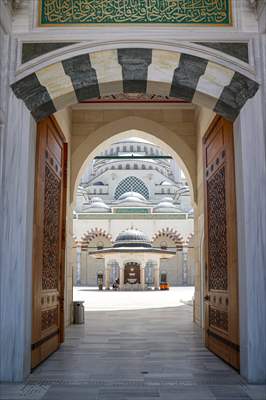 Grand Camlica Mosque in Istanbul