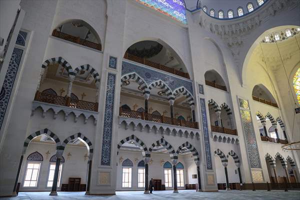 Grand Camlica Mosque in Istanbul