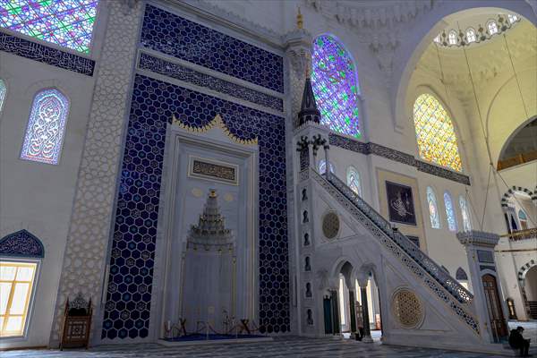 Grand Camlica Mosque in Istanbul