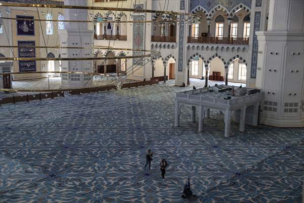 Grand Camlica Mosque in Istanbul