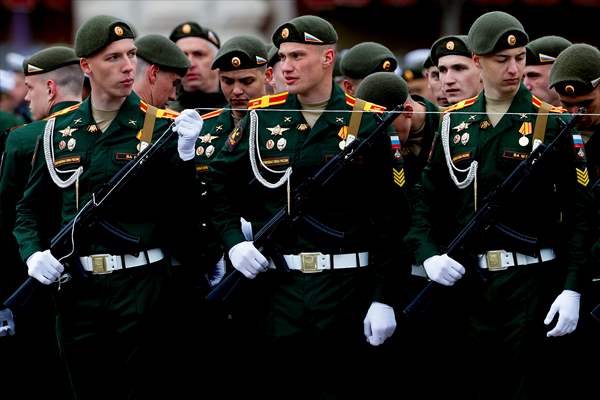 Victory Day military parade in Moscow
