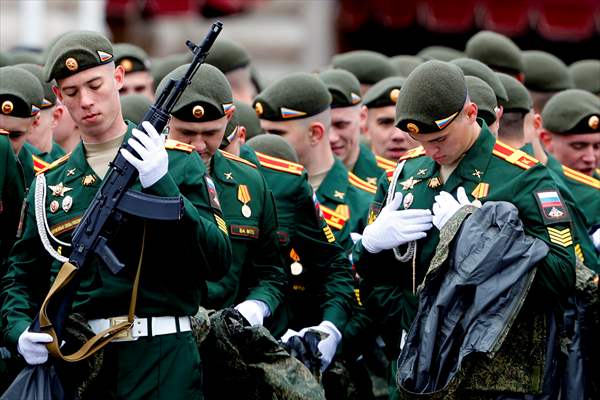 Victory Day military parade in Moscow